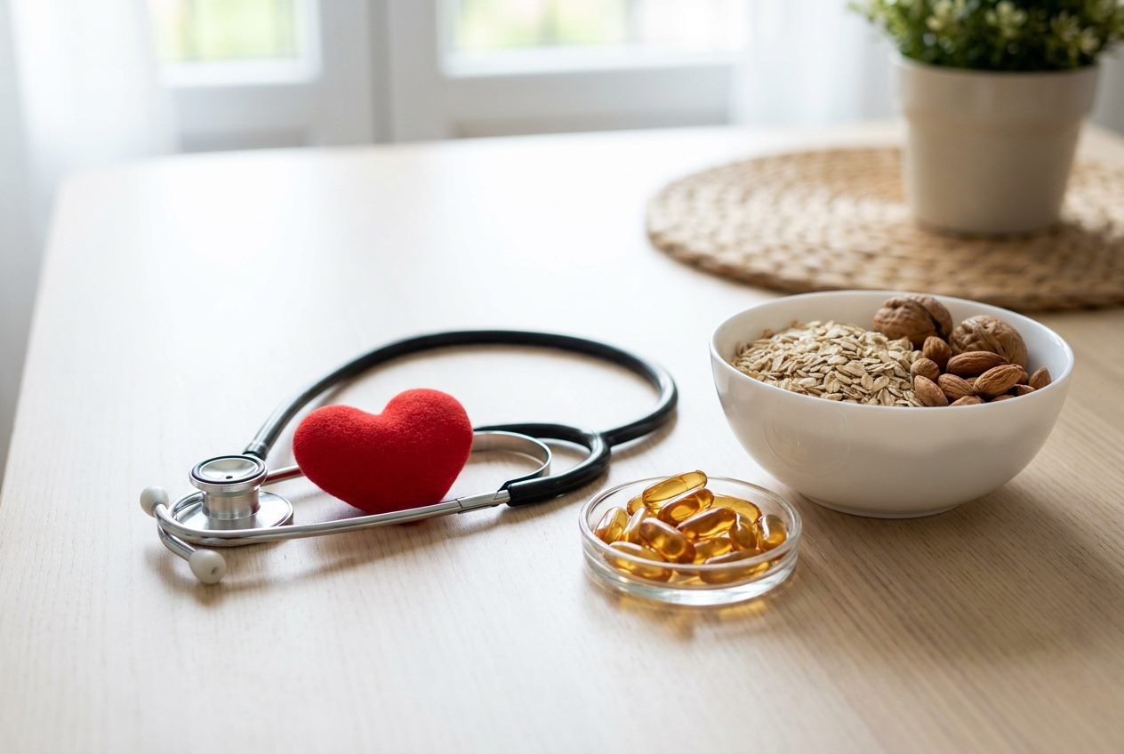 Heart & Cholesterol Health — illustrated guide