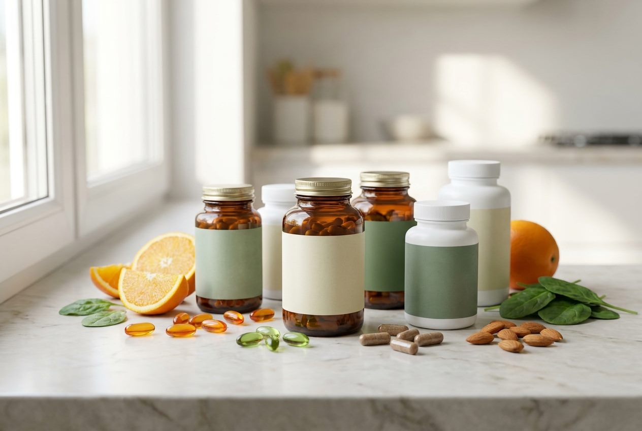 Vitamins & Minerals — illustrated guide
